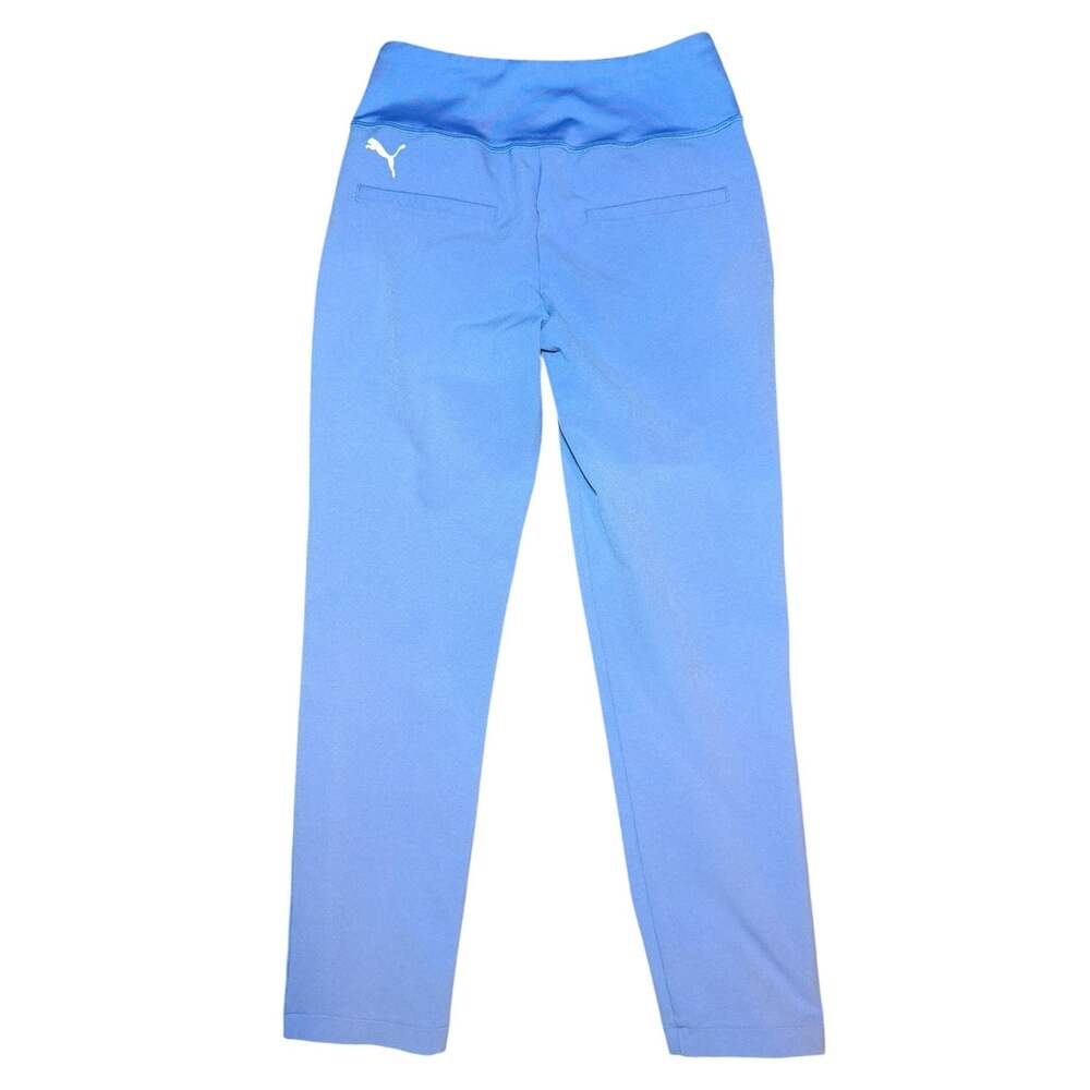 Puma Girls Medium Golf Performance Pants Blue Youth 8-10 Stretch - Picture 4 of 4